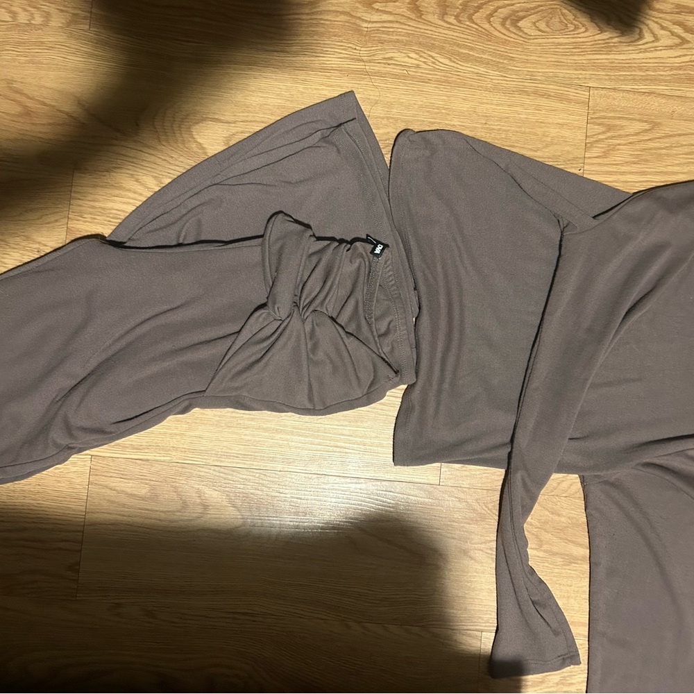 Fashion Nova Brown Jumpsuit
